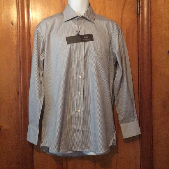Alara Other - Alara Dress Shirt Egyptian Cotton Navy 15.5 32/33
